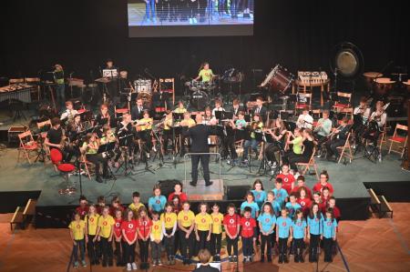 Mladinski orkester GŠEA z Združenim otroškim zborom GŠEA